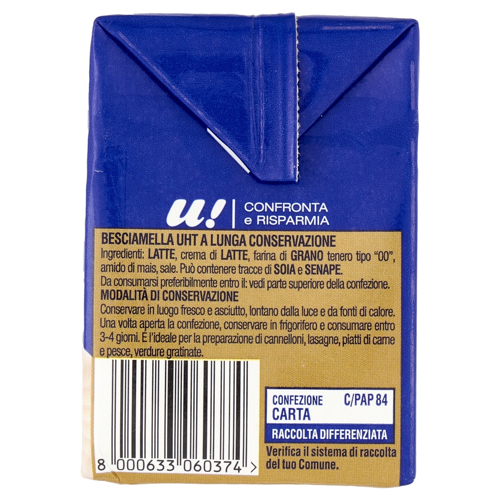 Besciamella UHT U! Confronta e Risparmia